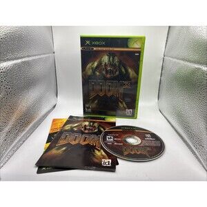 Doom 3 (Microsoft Xbox) Complete W/ Manual